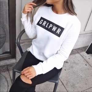 State of Grace Girl Power Sweatshirt size s